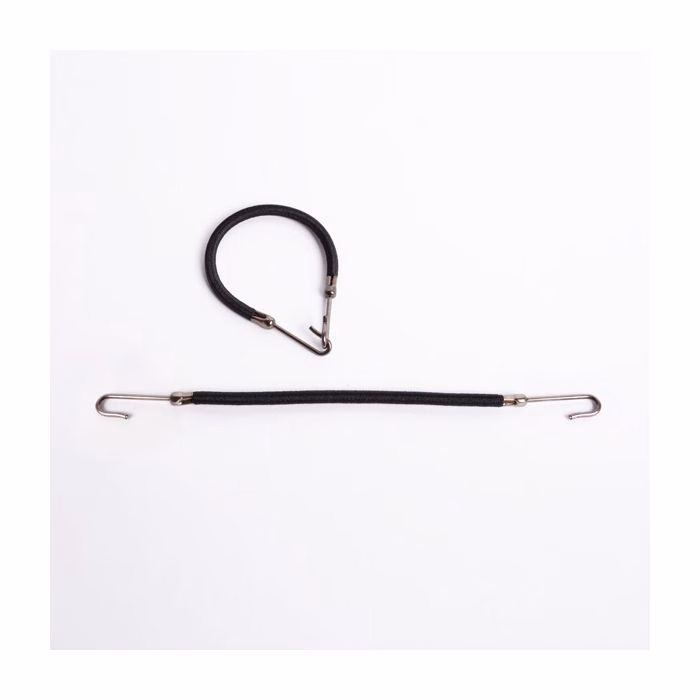 elastic carlig negru