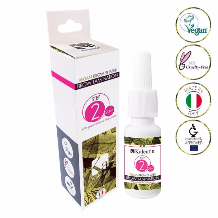 Soluție Laminare Sprancene Vegan Kalentin 20 ml