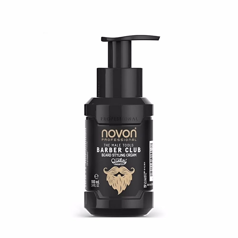Crema pentru Stilizarea Barbii Novon – Beard Styling Cream Barber Club 100ml