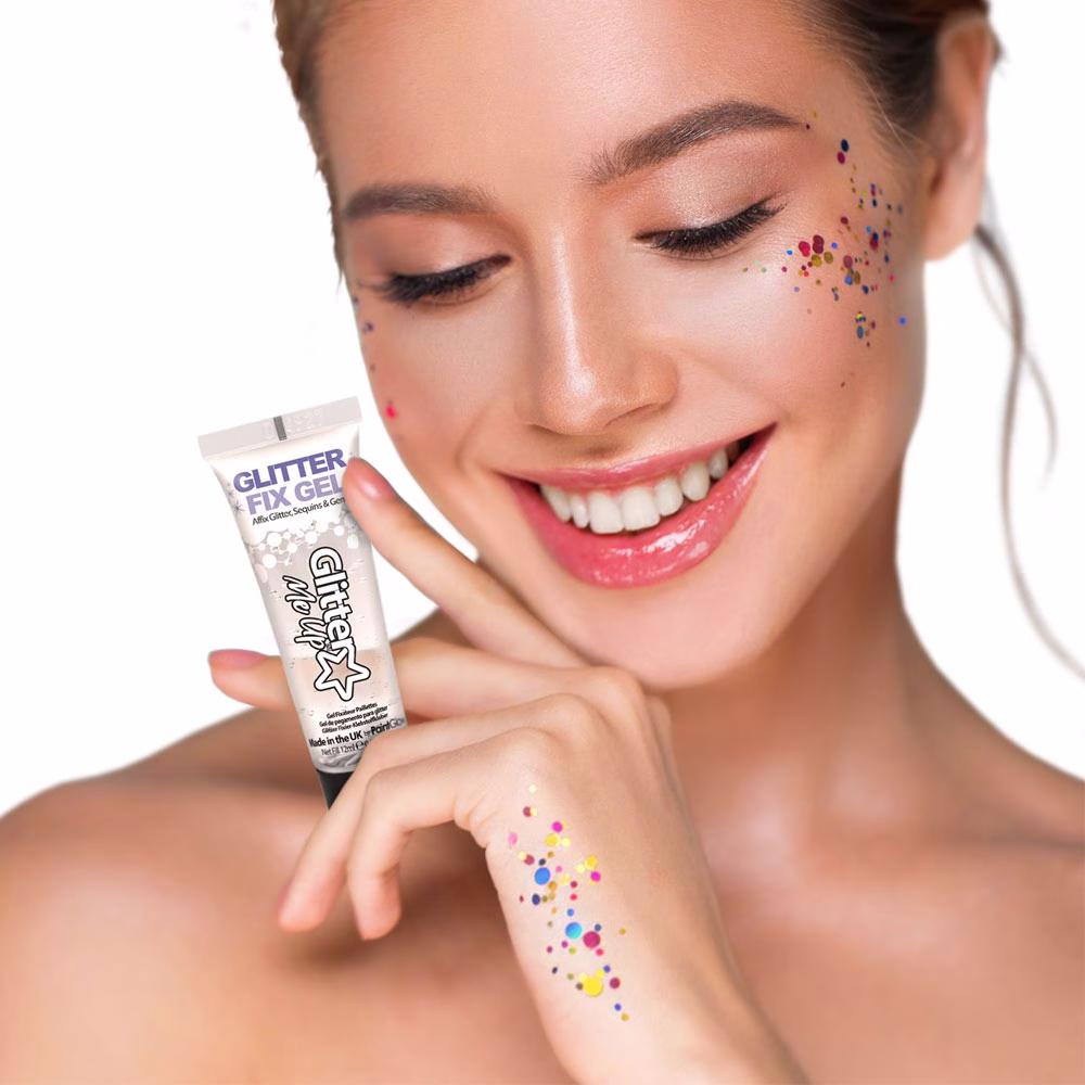 Gel Fixare Glitter Clear 50 ML - PAINT GLOW