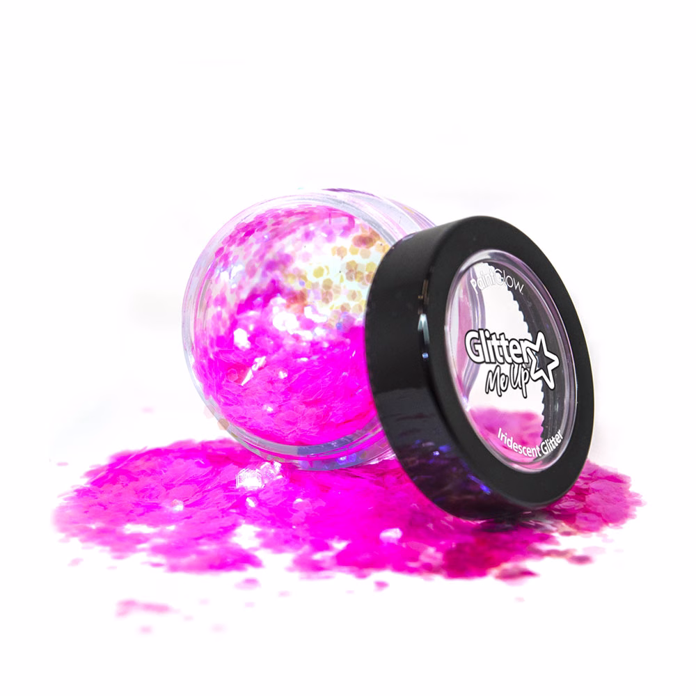 Sclipici Glitter Me Up Fluorescent - FLAMINGO FIESTA