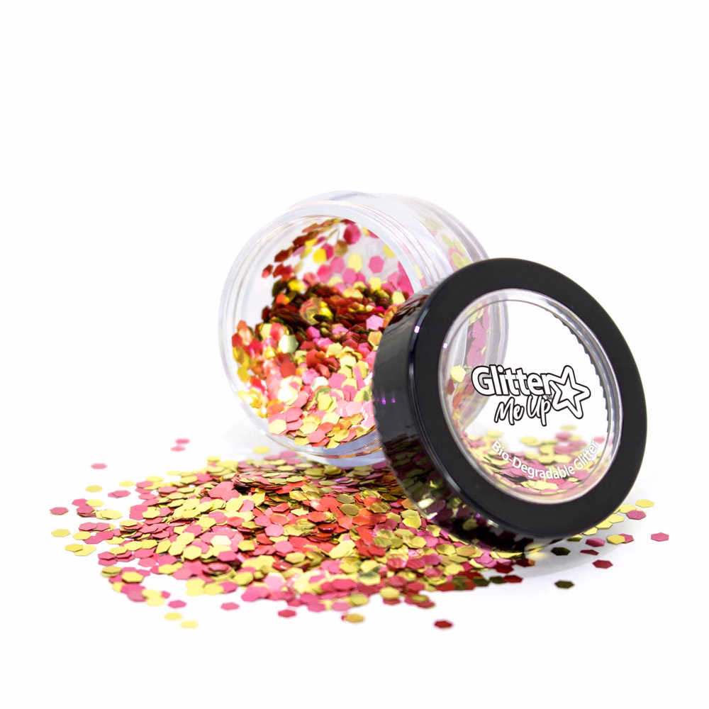 Sclipici Glitter Me Up Biodegradabil - ROSE GOLD