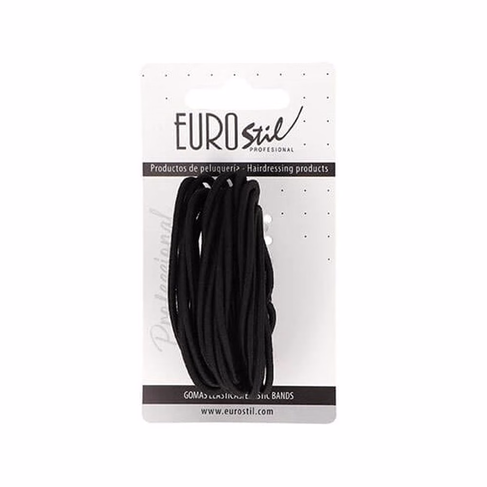 Set 25 Buc Elastice Negre Din Cauciuc - EUROSTIL