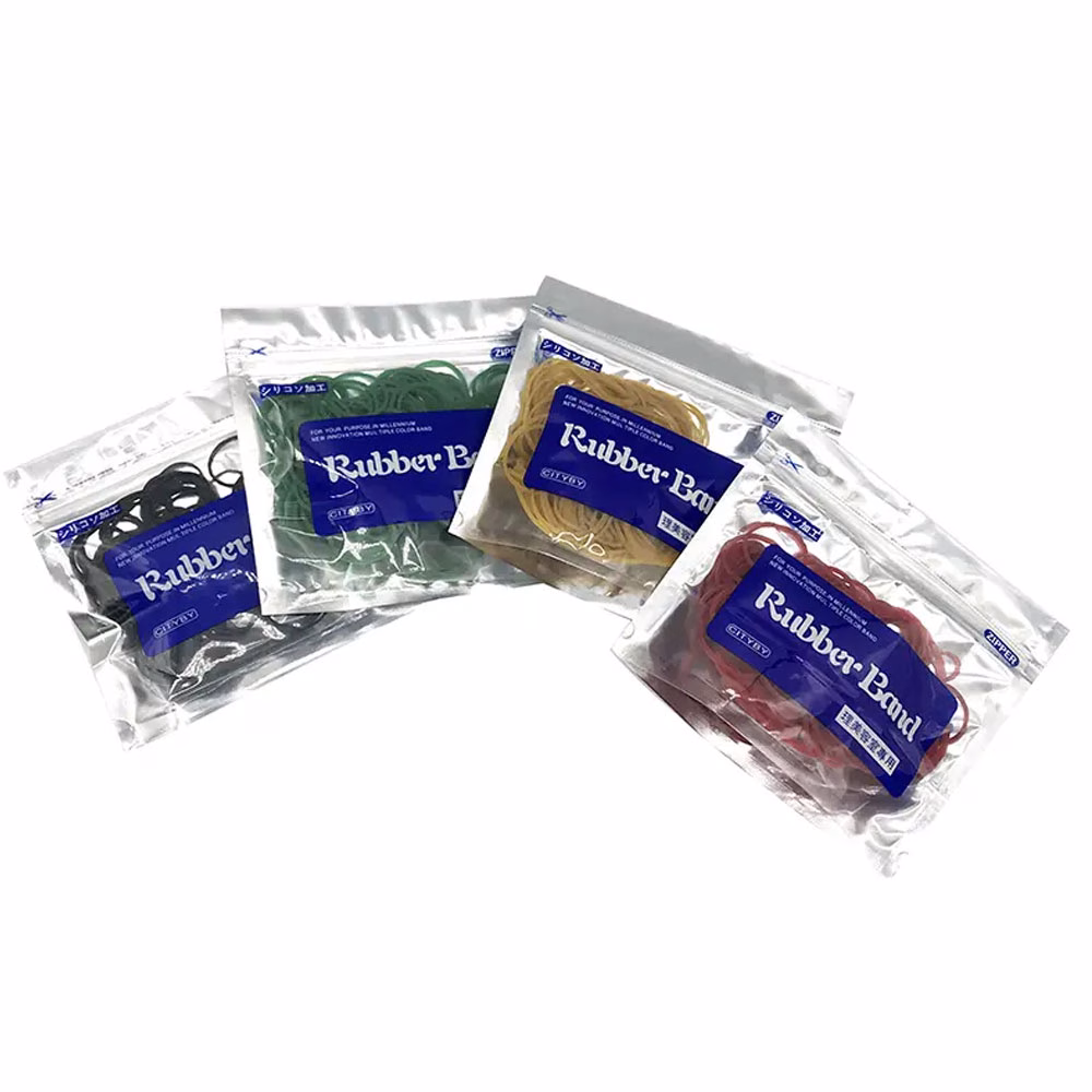 Set 200 Elastice Silicon Coafor - NEGRU