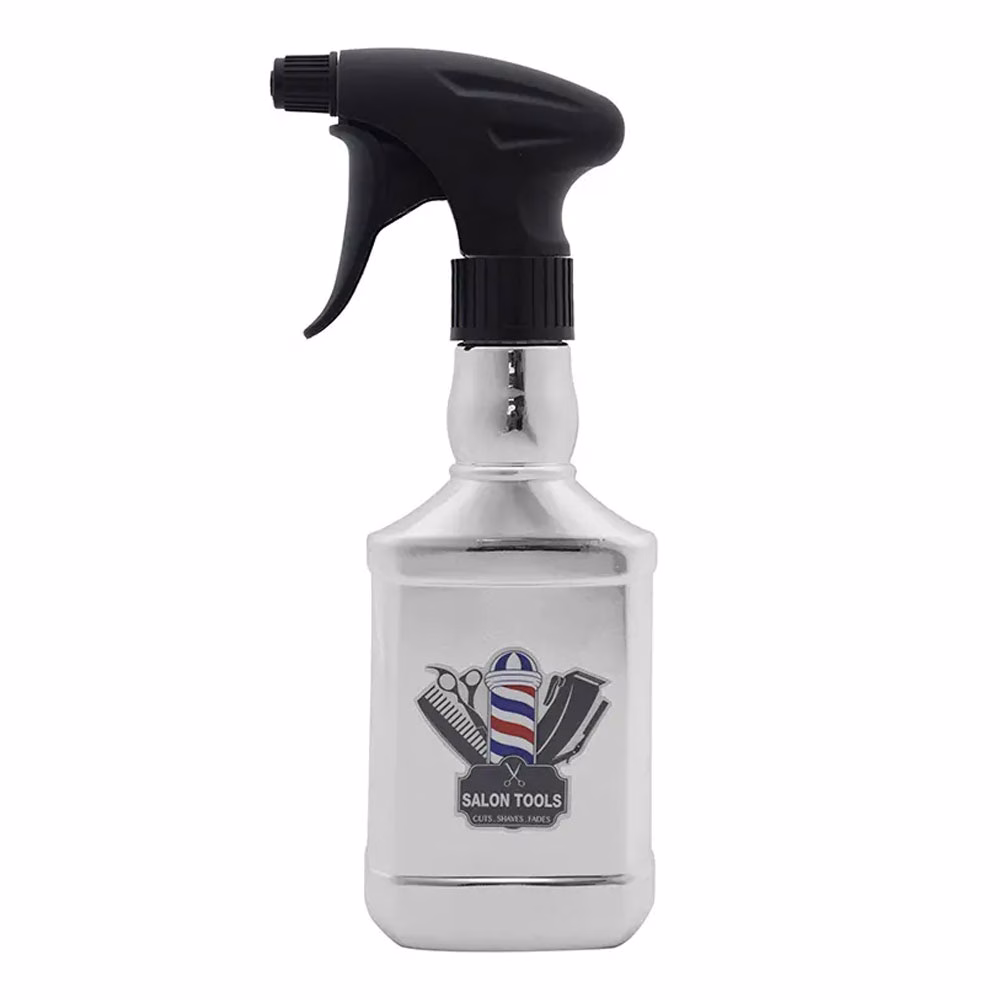 Pulverizator Profesional Barber - SALON TOOLS - 300ML - SILVER