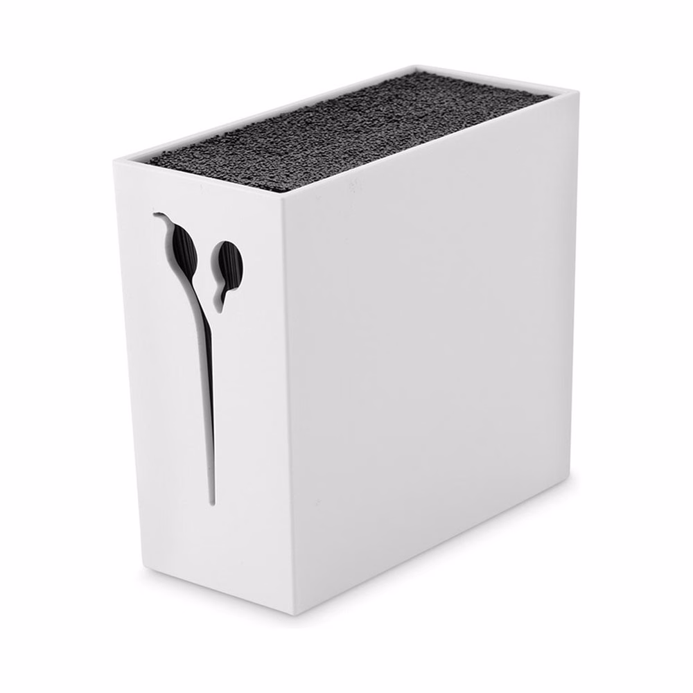 Suport Foarfece Frizerie - LOVE LOUNGE - WHITE