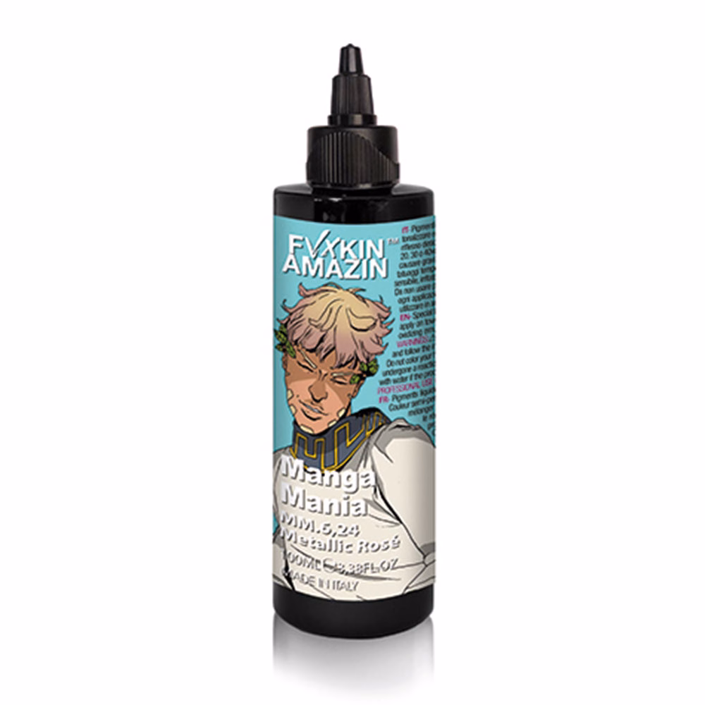 Pigment Lichid Fara Amoniac - METALIC ROSE 6.24 - MANGA MANIA