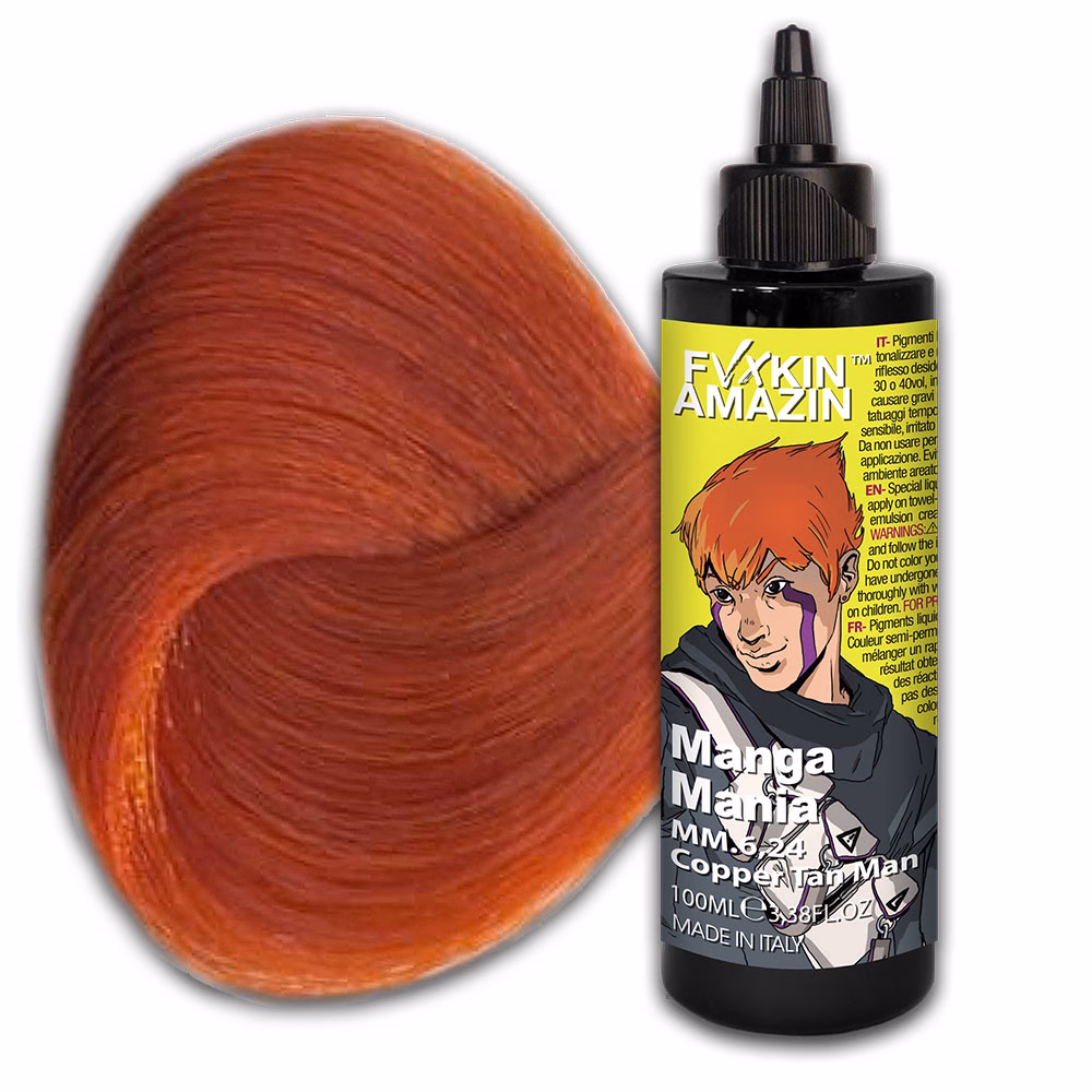 Pigment Lichid Fara Amoniac - COOPER TAN MAN 6.24 - MANGA MANIA