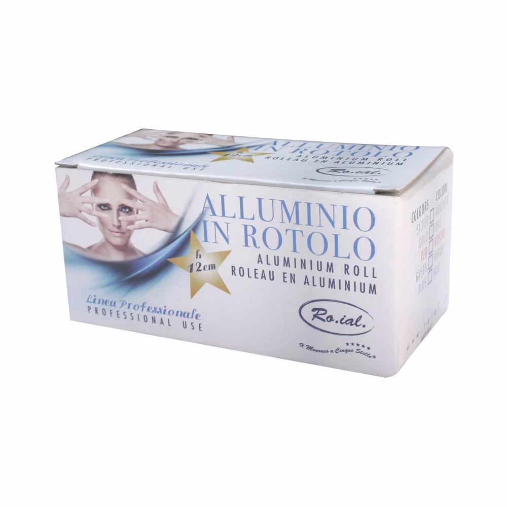 Folie Aluminiu H12cm X 100 m Roial - Verde