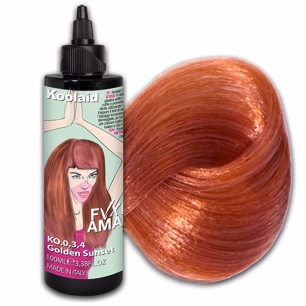 Toner Lichid Golden Sunset - KOOLAID - 100 ML - Fvxkin Amazin