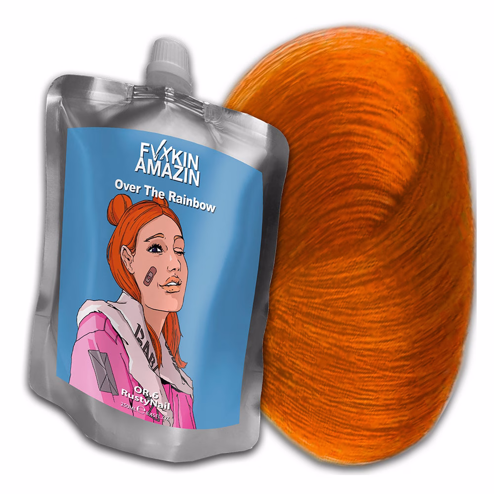 Masca Cu Pigment Direct 200 ML - Rusty Nail - OVER THE RAINBOW
