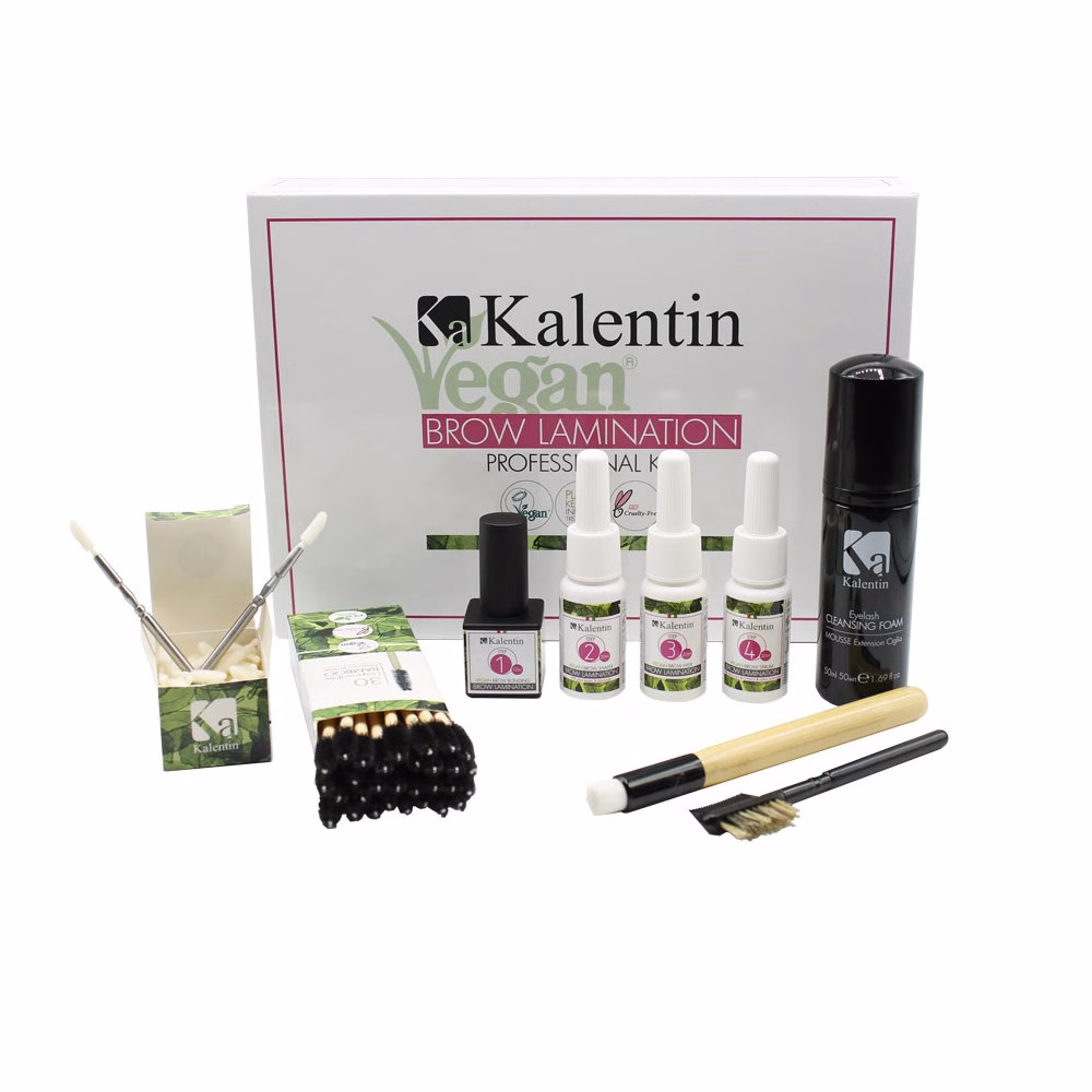 Kit PRO Vegan Laminare Sprancene - Kalentin
