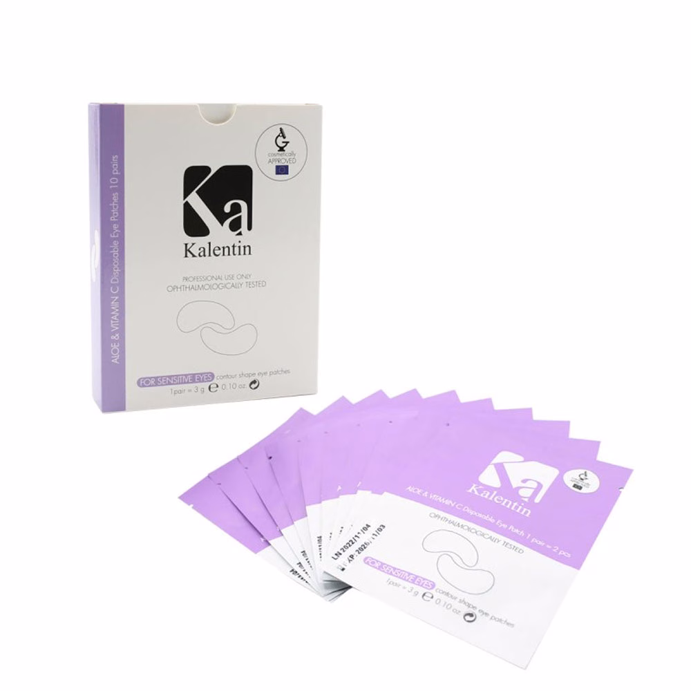 Set Patch-uri 20 Bucati Pentru Ochi Sensibili Aloe Vera & Vitamina C - Kalentin