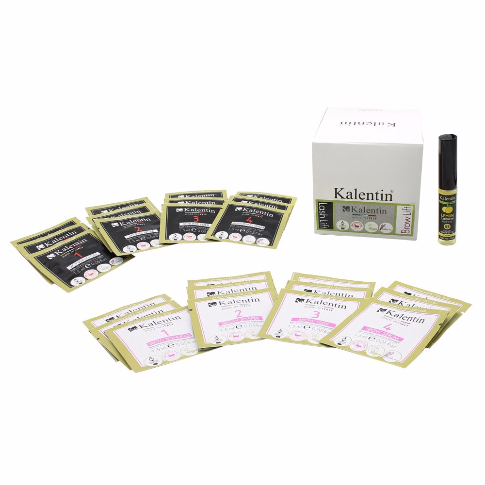 Set 24 Plicuri Laminare Gene Si Sprancene - Kalentin