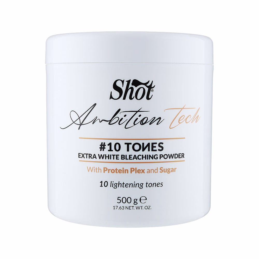 Pudra Decoloranta 10 Tonuri cu Plex 500 gr - Ambition Tech