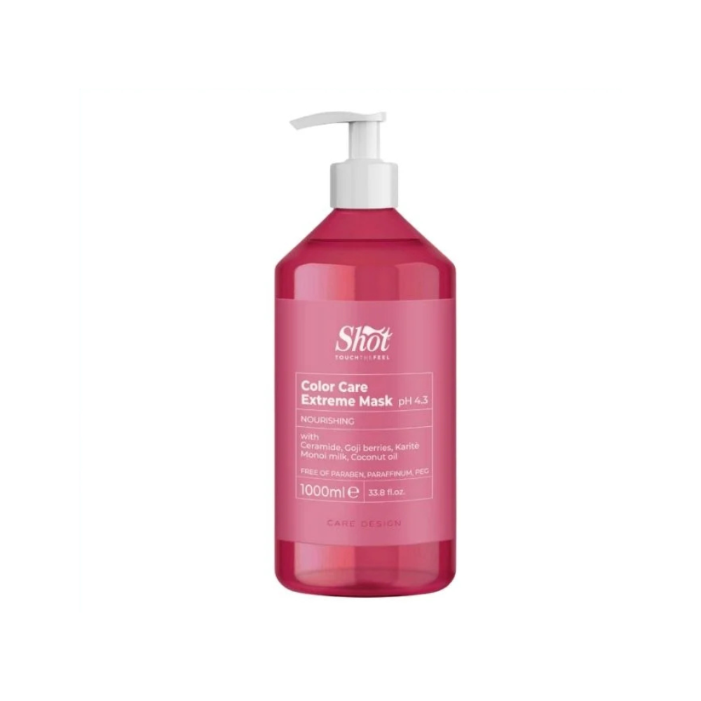 Masca Profesională Concentrata Pentru Par Vopsit COLOR CARE EXTREME - SHOT- 1000ml