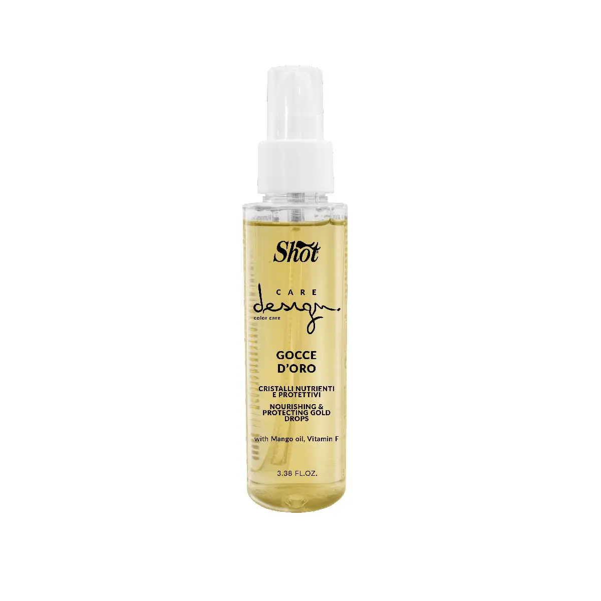 Gocce d’Oro – Tratament profesional fără clătire pentru păr vopsit - SHOT - 100ml