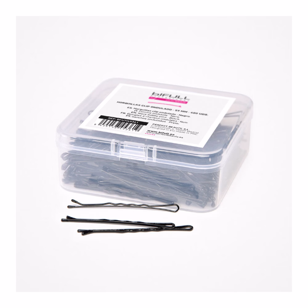 Agrafe Ondulate Negre 59mm Cu Bulb 400 BUC