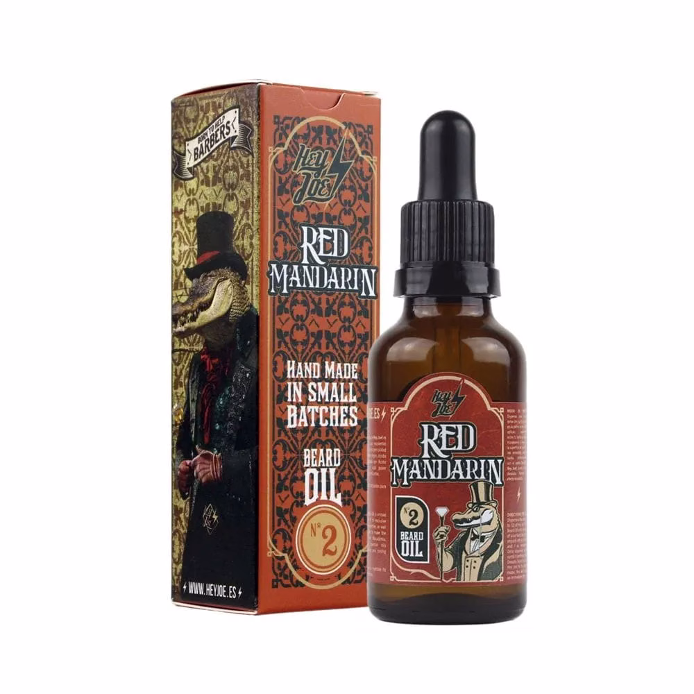 Ulei Barba No2 RED MANDARIN 30ML - HEY JOE