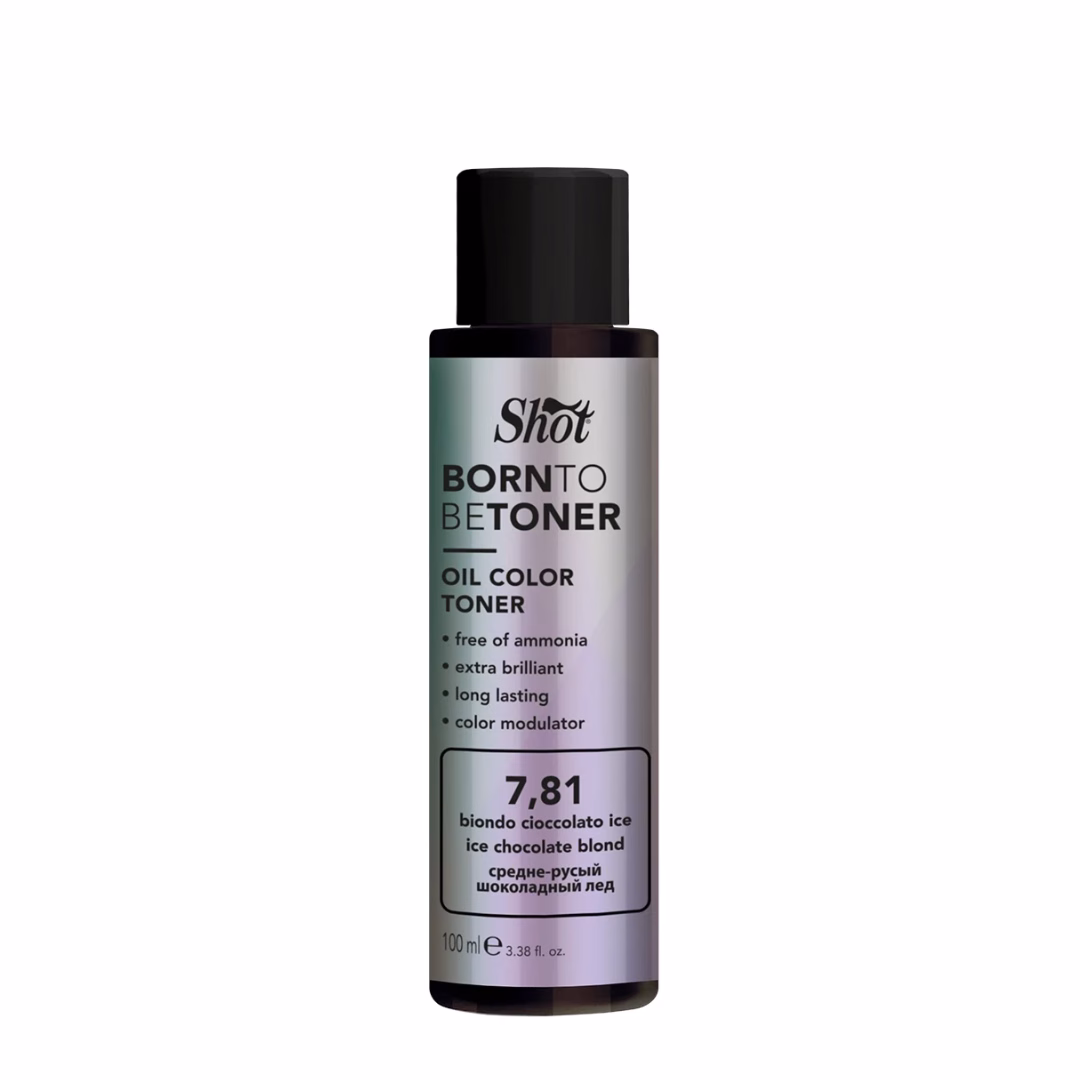 Toner Born to Be - 7.81 ICE CHOCOLATE BLOND - 100 ML