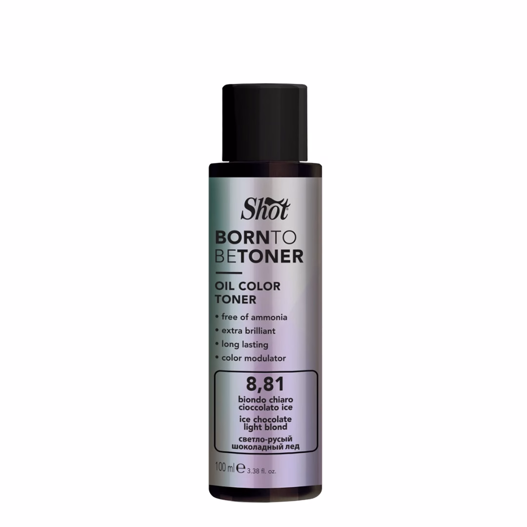 Toner Profesional Born to Be - 8.81 ICE CHOCOLATE LIGHT - 100 ML