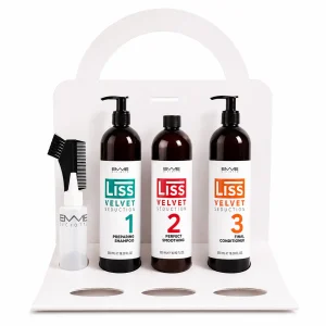 Pachet Tratament Liss Velvet Seduction 3 Pași – Netezire Intensă & Anti-Frizz | Emme Diciotto