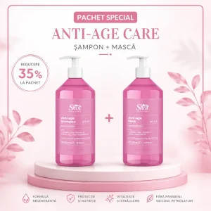 Pachet Profesional SHOT Anti-Age – Sampon + Masca Regeneranta 2x1000 ml