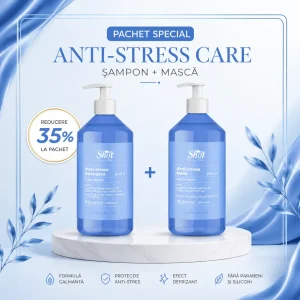 Set profesional SHOT Antistress & Antirupere – Sampon + Masca – 2 x 1000 ml
